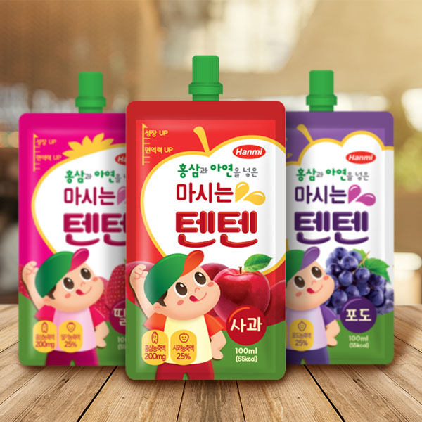 한미약품 라벨+박스 디자인 1위 수상작
