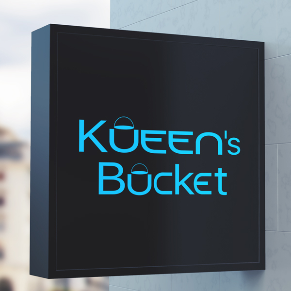 퀸즈버켓 로고 디자인 1위 수상작