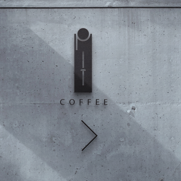 PIT Coffee 로고 디자인 1위 수상작
