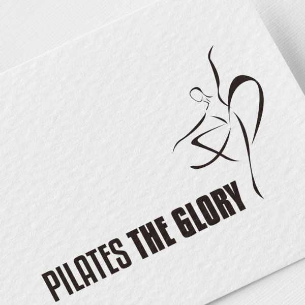 PILATES THE GLORY 로고 디자인 1위 수상작