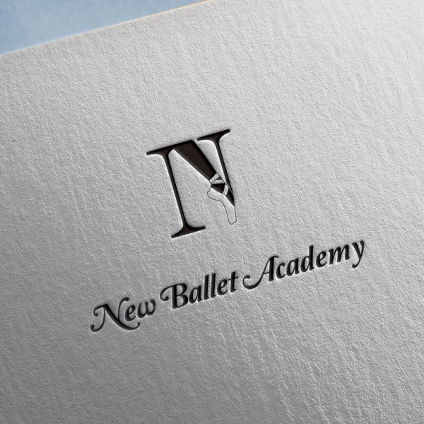 뉴 발레 아카데미(New Ballet Academy) 로고+간판 디자인 1위 수상작