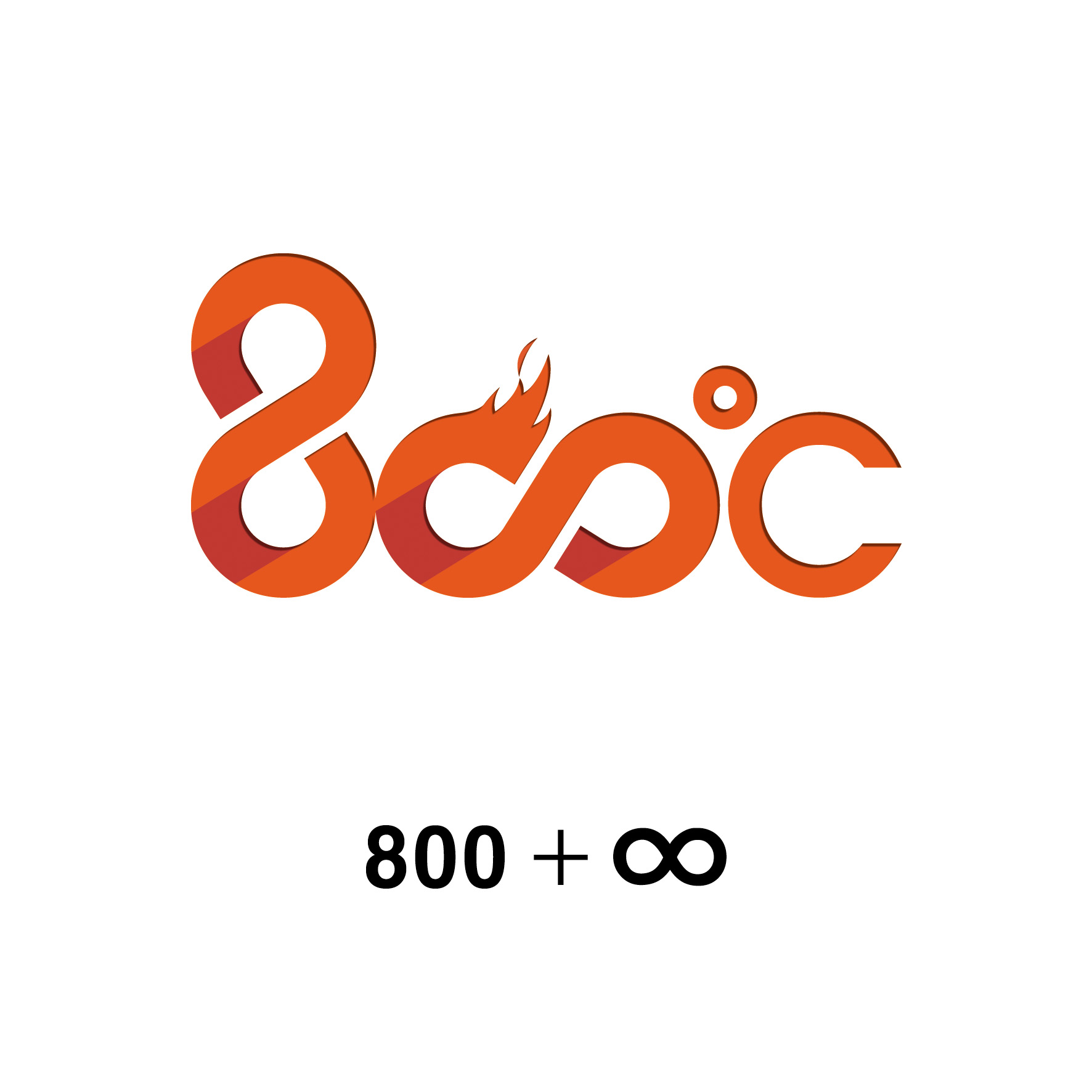 의 젋은기업 '800도' 로고 디자인 의뢰 상세이미지