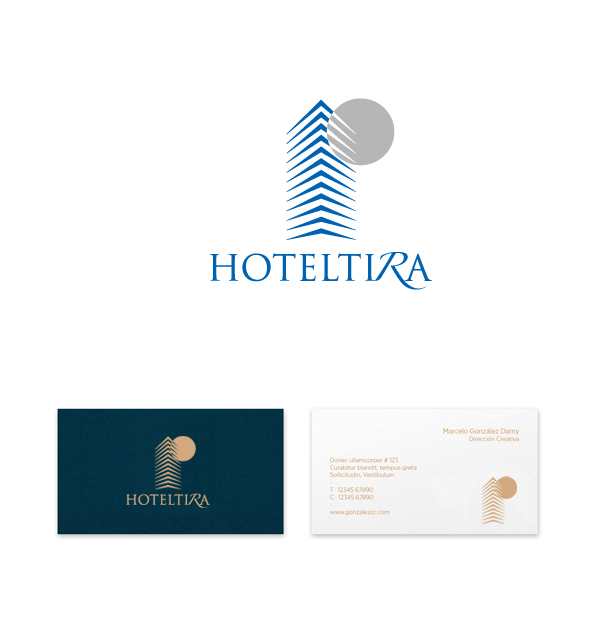 의 호텔티라 로고 & 명함 디자인 의뢰 상세이미지