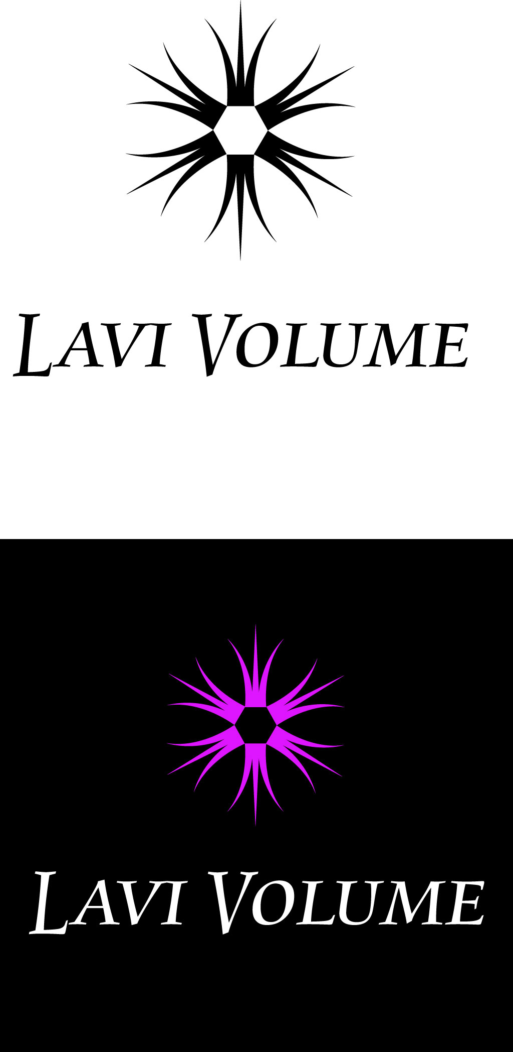 의 `Lavi volume` 속눈썹 제품 브랜드 로고 상세이미지