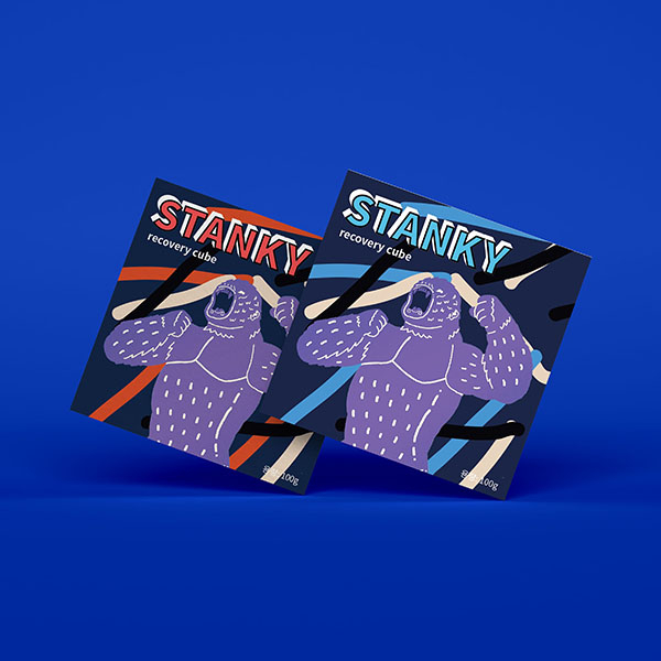(주)네이처프론트/STANKY 라벨+박스 디자인 1위 수상작