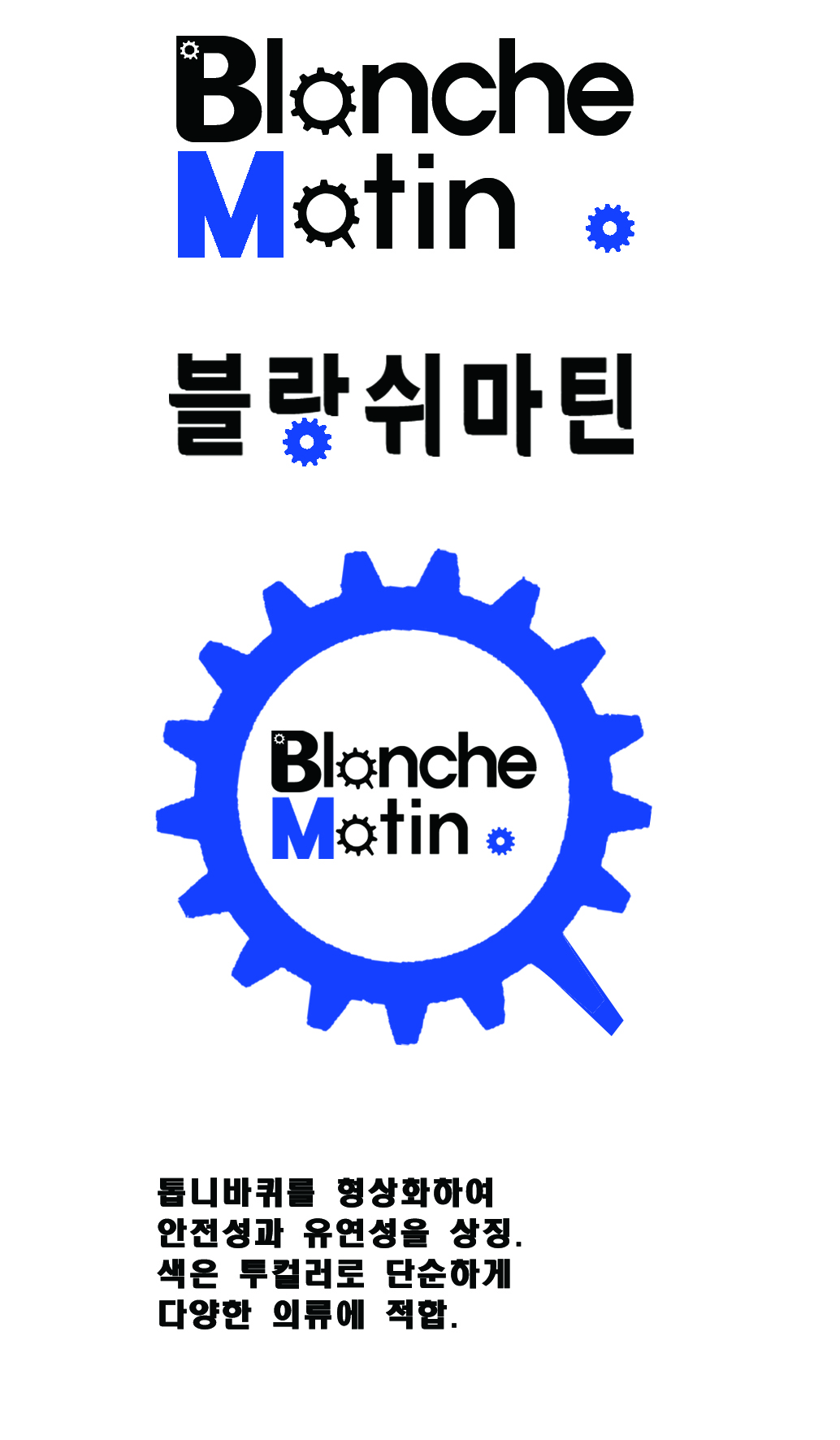 의 스노우보드 브랜드 Blanche Matin 의 새로운 로고를 만들어주세요. 상세이미지