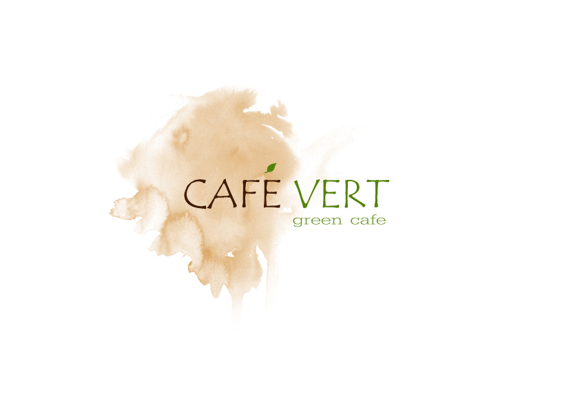 의 café Vert 로고+간판 상세이미지