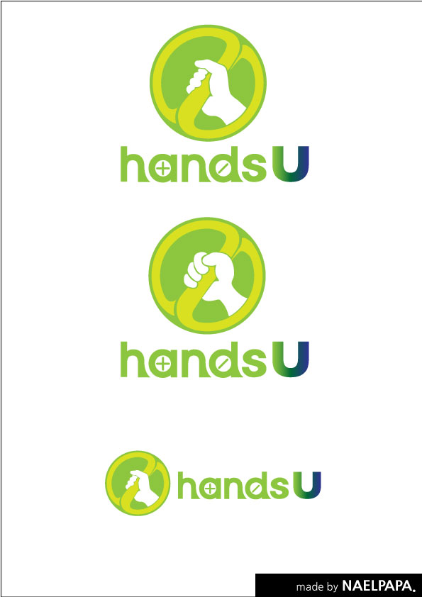의 Hands U 로고 디자인 상세이미지