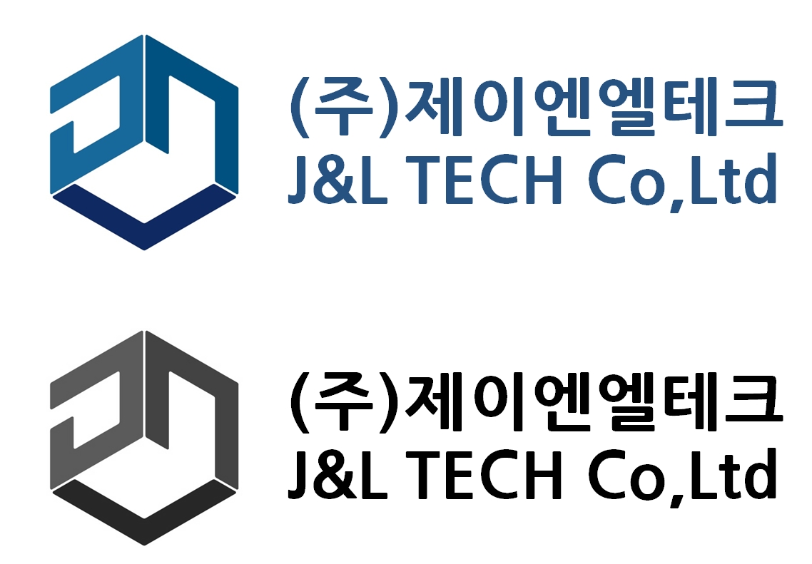 의 제이앤엘테크 CI  디자인 의뢰 상세이미지
