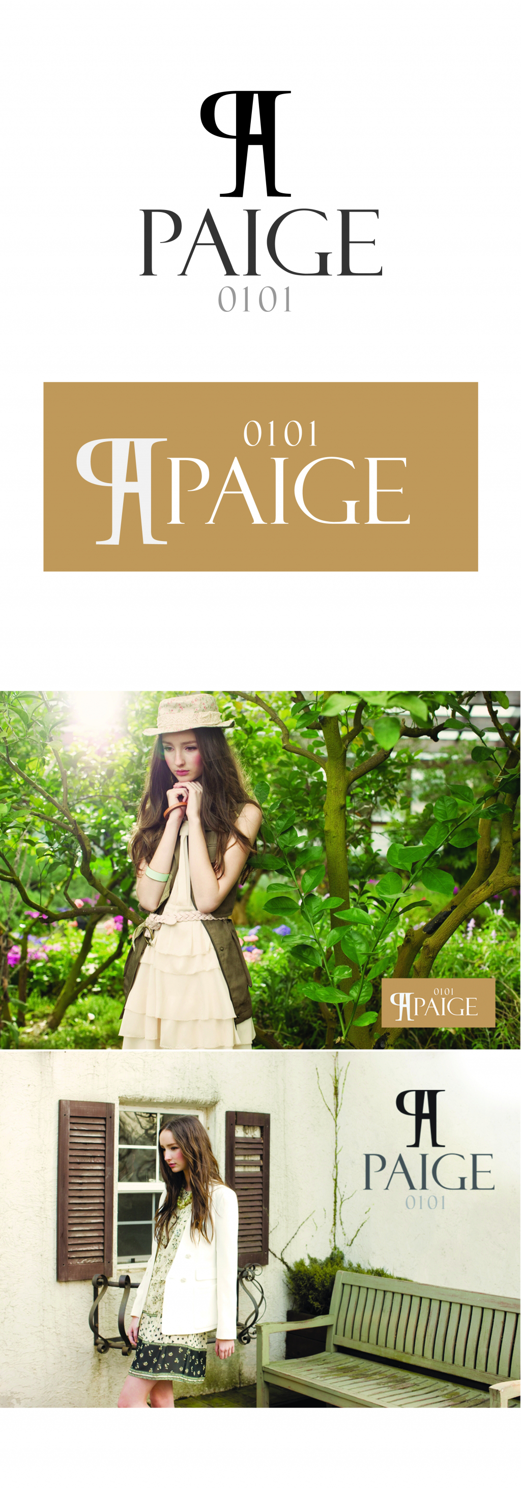의 0101PAIGE 로고 디자인 의뢰 상세이미지