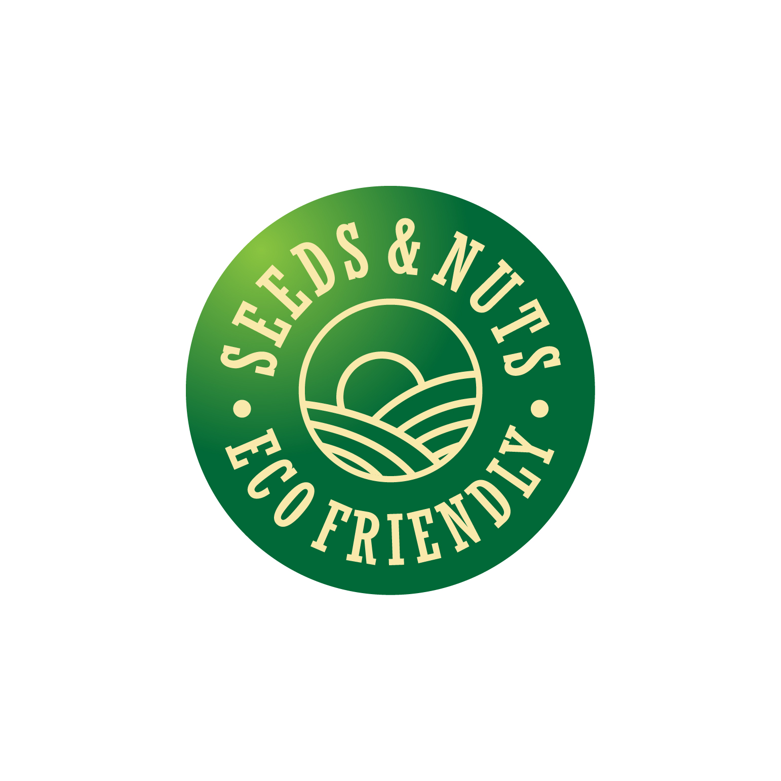 의 'seeds & nuts' 로고 및 간판 디자인 상세이미지