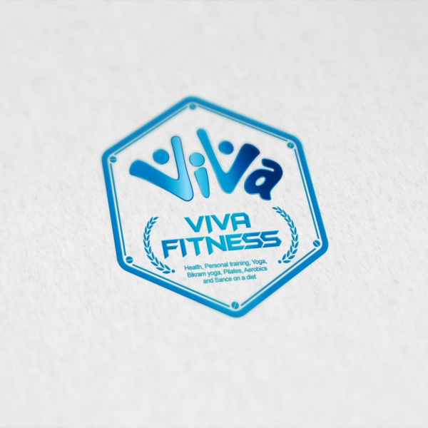 비바 휘트니스(VIVA FITNESS) 로고 디자인 1위 수상작
