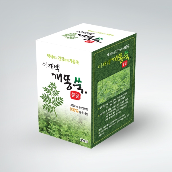 이재백 라벨+박스 디자인 1위 수상작