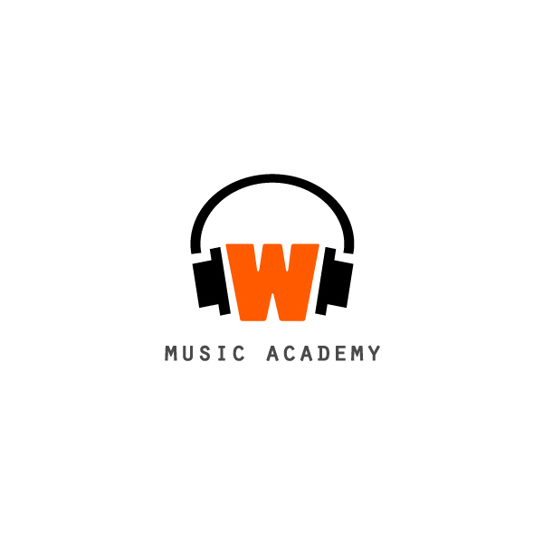 W music academy (W실용음악학원) 로고 디자인 1위 수상작